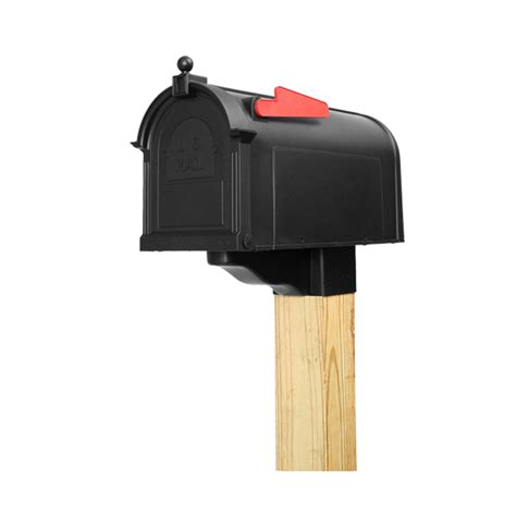 mailbox post mount brackets|universal mounting bracket for mailbox.